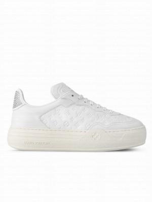 Louis Vuitton Women's LV Groovy Platform Sneaker 1ACL5S White