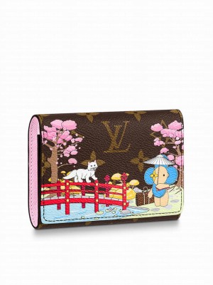 Louis Vuitton Victorine Wallet M80873 Brown