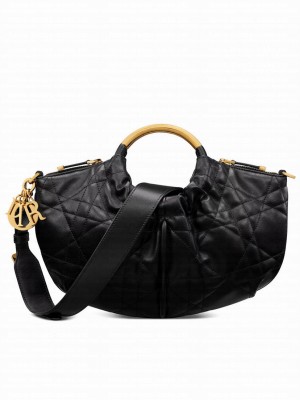 Christian Dior Walk in Dior Purse Black