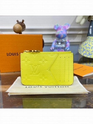 Louis Vuitton Romy Card Holder N81880 Yellow