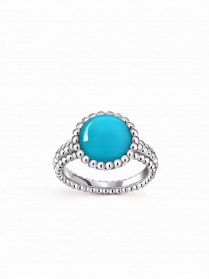 Van Cleef & Arpels Perlee Couleurs Ring Blue