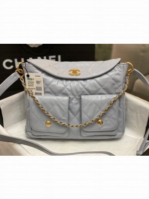 CHANEL MESSENGER BAG AS4668 gray