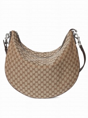 Gucci B Large Shoulder Bag 800194 Coffee