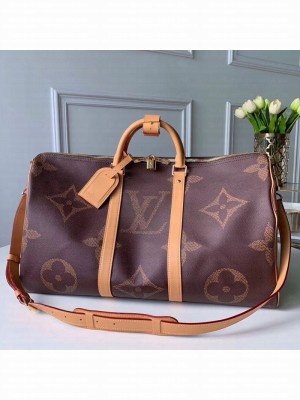 Louis Vuitton Giant Monogram Keepall Bandouliere 50 Top Handle Bag M44739 2019 Collection