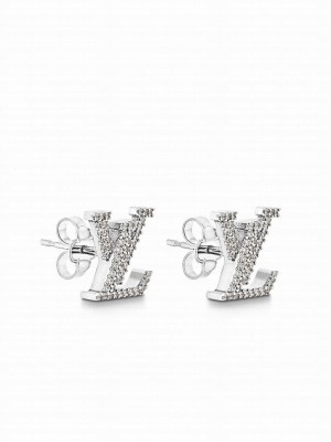 Louis Vuitton Women's LV Iconic Earrings Silver