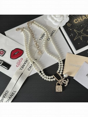 CHANEL Necklace ABA457