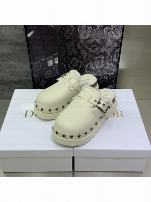 Dior DIORQUAKE CLOG Cream Calfskin