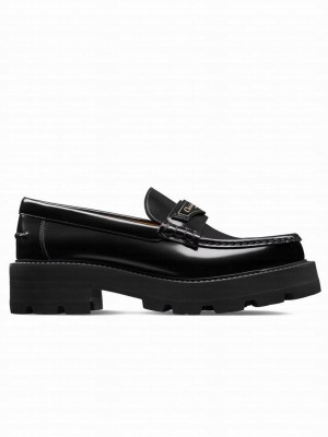 Christian Dior Women's Boy Platform Loafer Black
