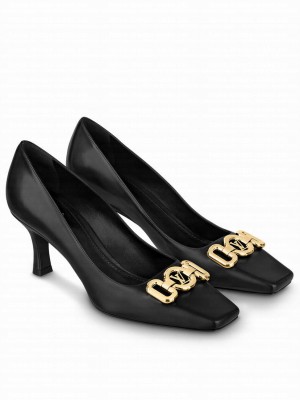 Louis Vuitton Women's Rotary Pumps Black