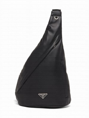 Prada Leather Backpack 2VZ092 Black