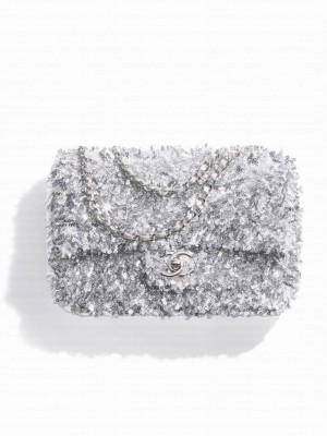 Chanel Flap Bag AS4561 Silver