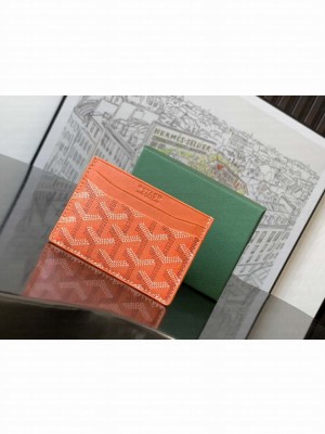 Goyard Saint-Sulpice Card Wallet Orange