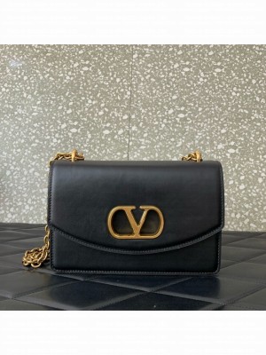 VALENTINO Loco Calf leather bag WB0R16 black