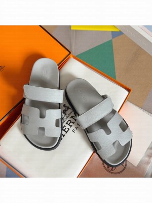 Hermes Unisex Chypre Flat Sandals 05