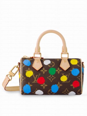 Louis Vuitton LV X YK Nano Speedy Bag M81979 Brown