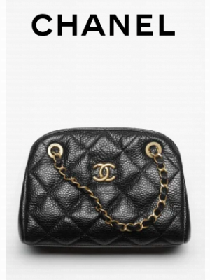 Chanel SMALL BOWLING BAG AS5137 black