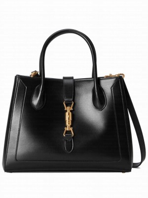 Gucci Jackie 1961 Medium Tote Bag 649016 Black