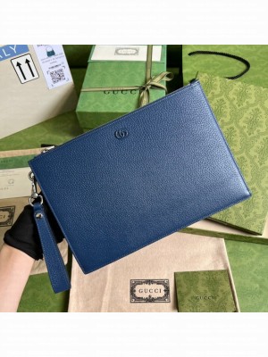 Gucci GG Marmont pouch 475317 blue