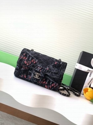 Chanel CLASSIC 11.12 HANDBAG AS1116 BLACK