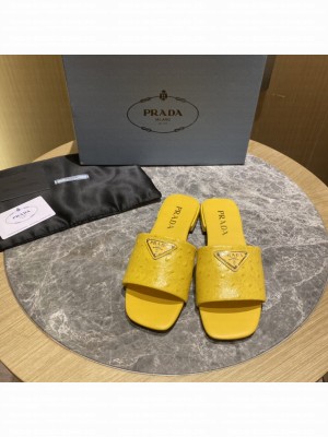 Prada Flat slides sandals 2022 Collection 04
