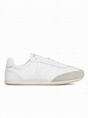 Celine Women's Jogger Low Lace-Up Sneaker White