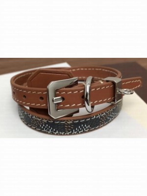 Goyard Edmond Double Bracelet Brown