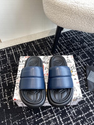Dolce & Gabbana Man's Calfskin Slide sandals 03