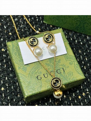Gucci Necklace & Earrings  GG035 2024 Collection