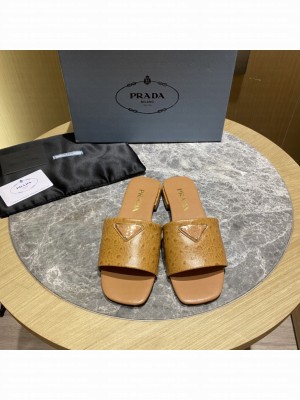 Prada Flat slides sandals 2022 Collection 02
