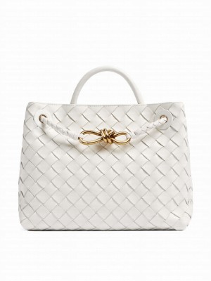 Bottega Veneta Small Andiamo White