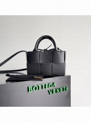 Bottega Veneta Candy Arco Tote Bag 729029 black