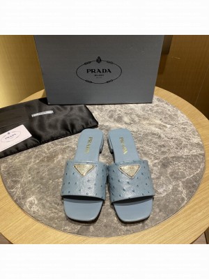 Prada Flat slides sandals 2022 Collection 05