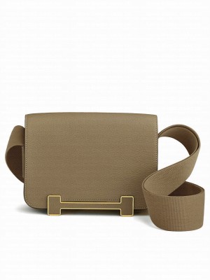 Hermes Geta Bag Gray