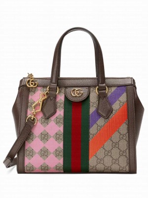 Gucci Ophidia Small Tote Bag 547551 Dark Coffee