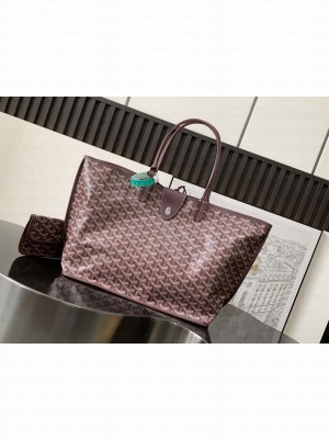 Goyard Anjou PM Bag Burgundy
