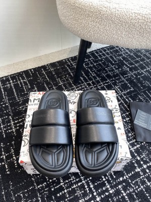 Dolce & Gabbana Man's Calfskin Slide sandals 08