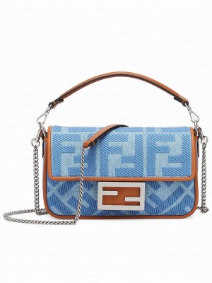 Fendi Baguette Mini 8BS017 Blue