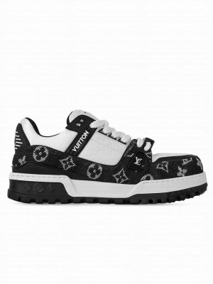 Louis Vuitton Unisex LV Trainer Maxi Sneaker 1ACXAG Black