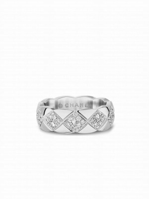Chanel Coco Crush Ring J12870 Silver