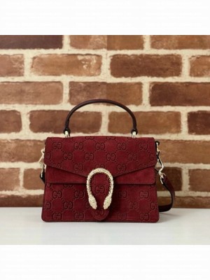 GUCCI DIONYSUS MINI TOP HANDLE BAG 813400 red