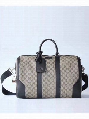 Gucci GG Supreme duffle 406380 Coffee