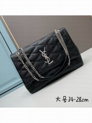 SAINT LAURENT LEATHER BAG Y203736 BLACK
