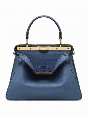 Fendi Peekaboo ISeeU Medium 8BN321 Blue