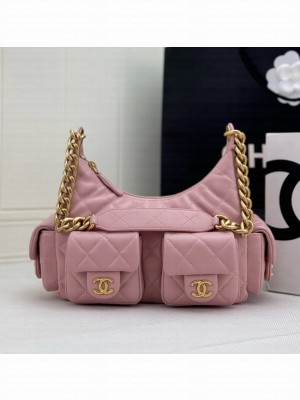 Chanel MAXI HOBO BAG AS5338 PINK