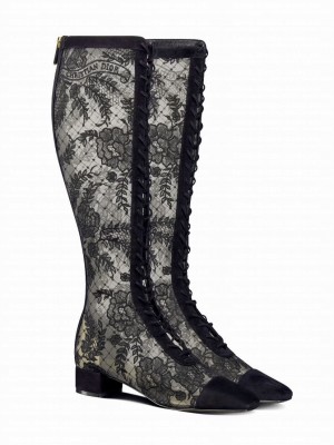 Christian Dior Women's Naughtily-d Boots Black