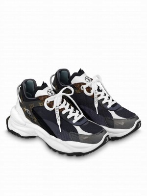 Louis Vuitton Women's Run 55 Trainers 1AAP5H Black