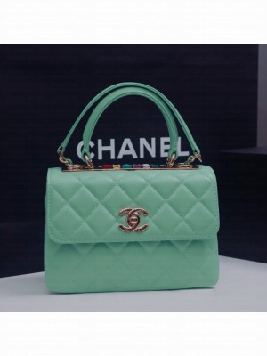 CHANEL mini Flap Bag With Top Handle 4654-8