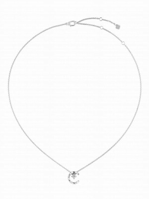 Chanel Coco Crush Necklace Silver
