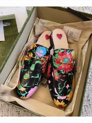GUCCI                                                                                        X Ken Scott Princetown slipper