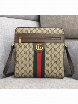 Gucci Men's Ophidia GG Medium Messenger Bag ‎547934 Beige 2018
